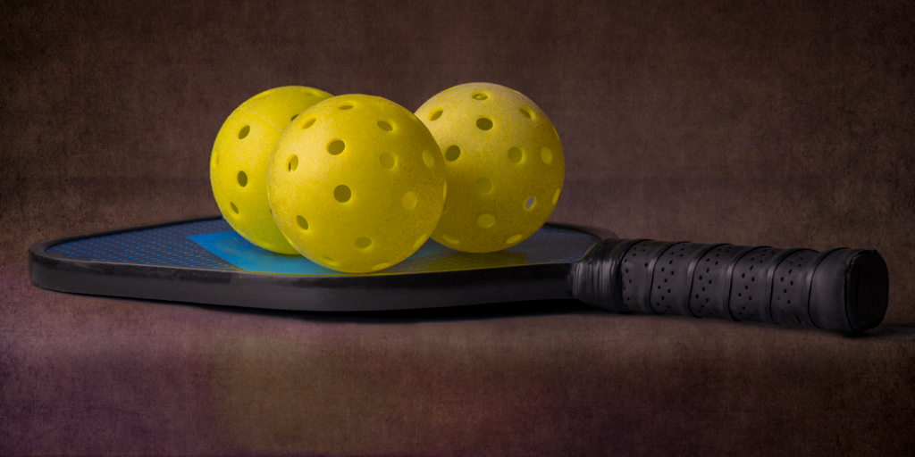 A Pickleball paddle