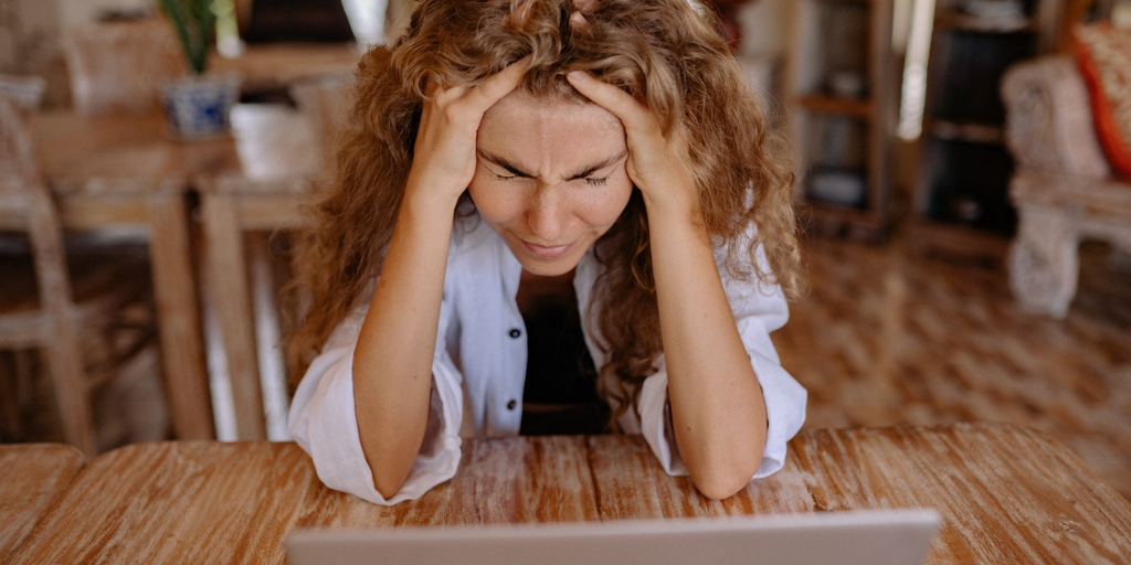 She was fed up with her job.