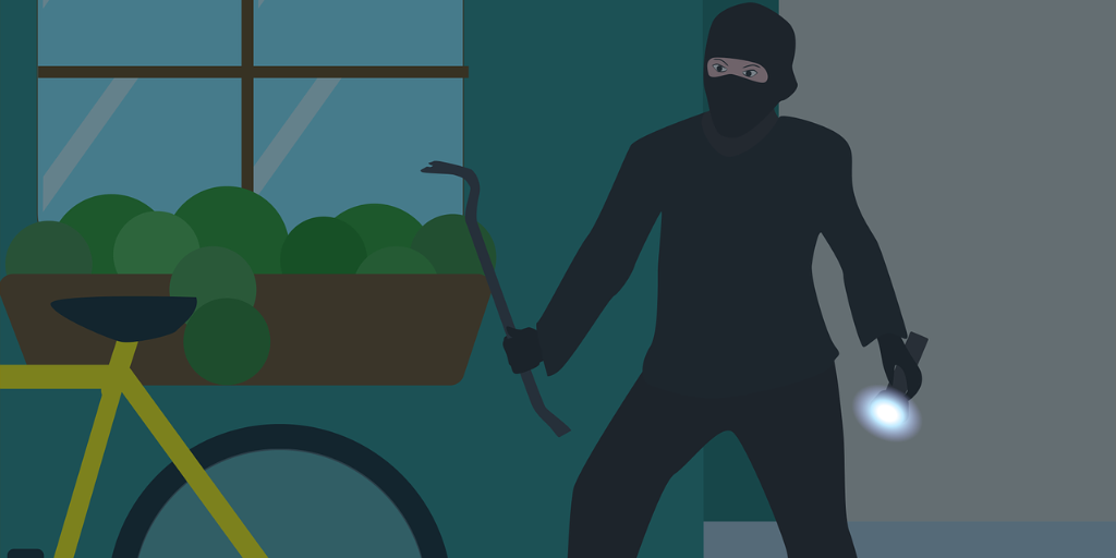 The criminal got away with the robbery