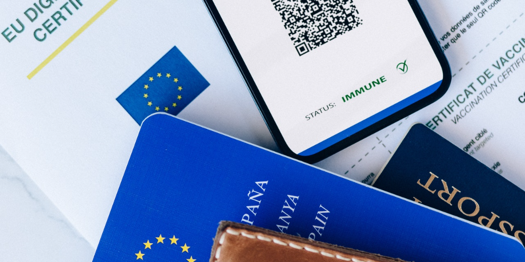 Travel documents are in order for customs